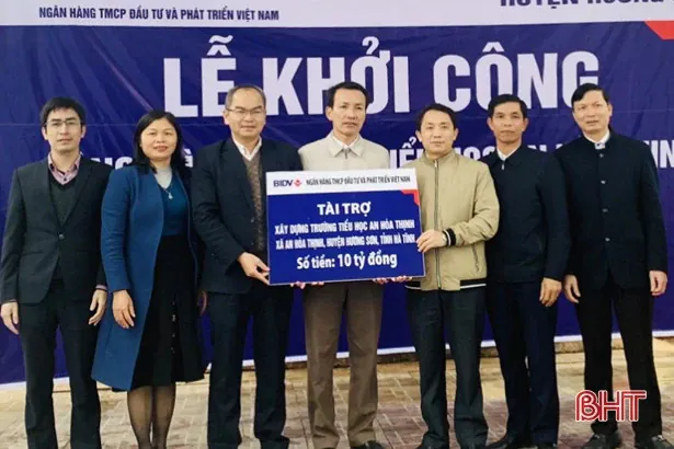 BIDV Hà Tĩnh thực hiện nhiều hoạt động an sinh xã hội