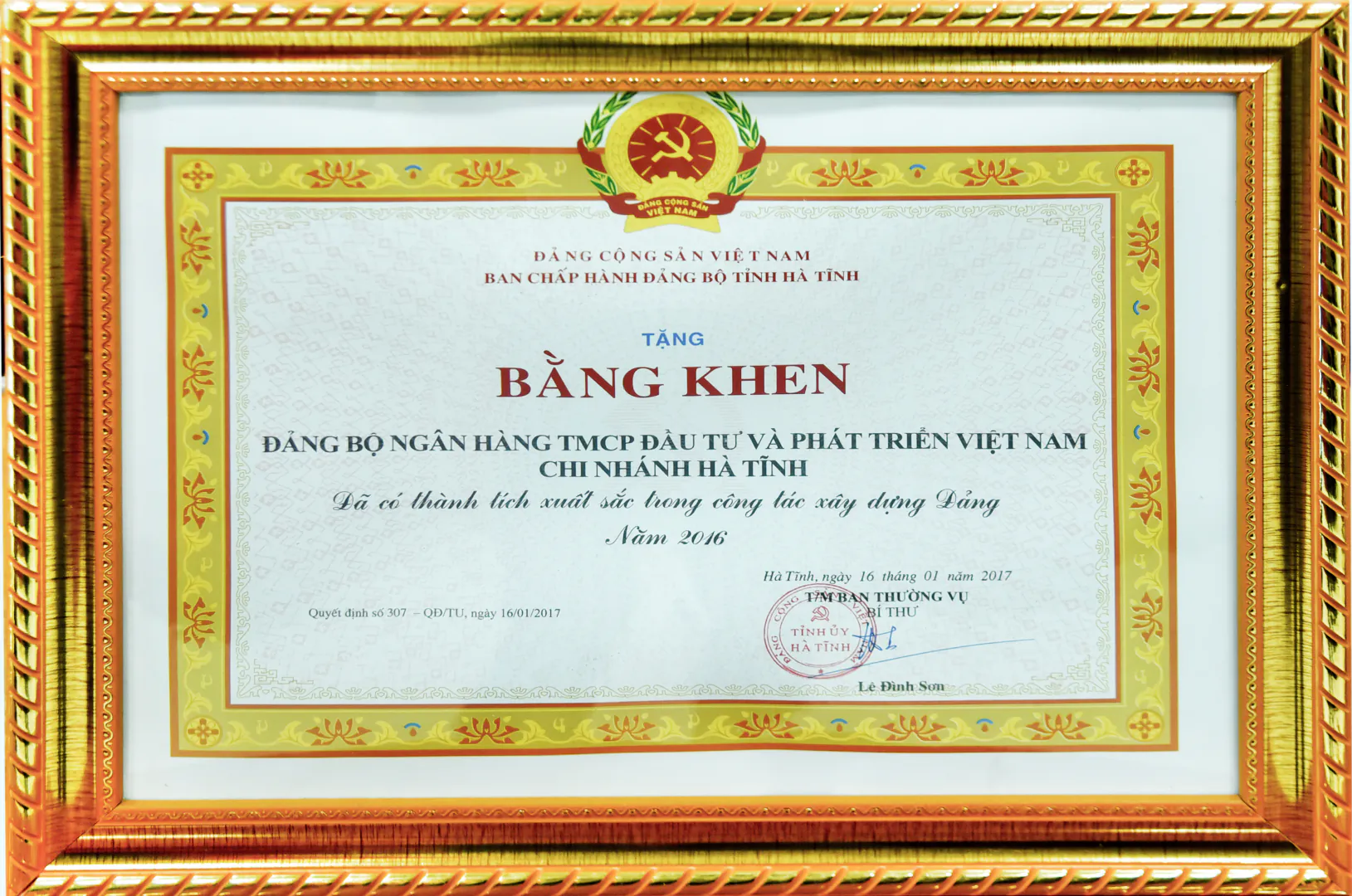 Giải thưởng 1