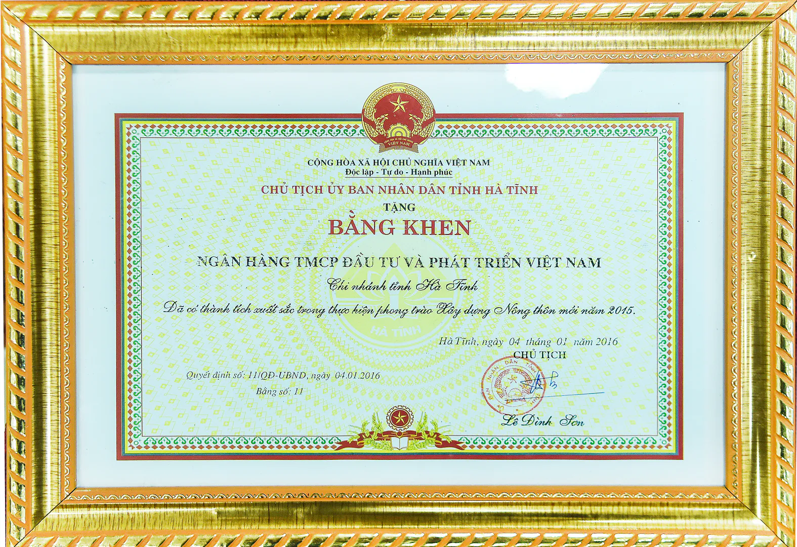 Giải thưởng 3