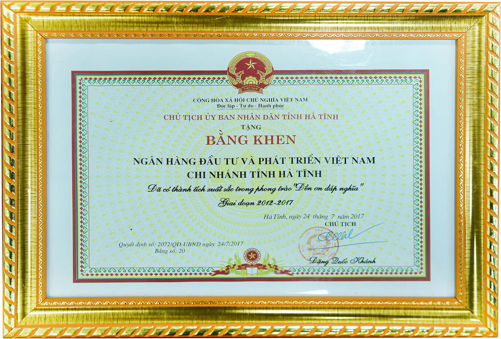 Giải thưởng 5