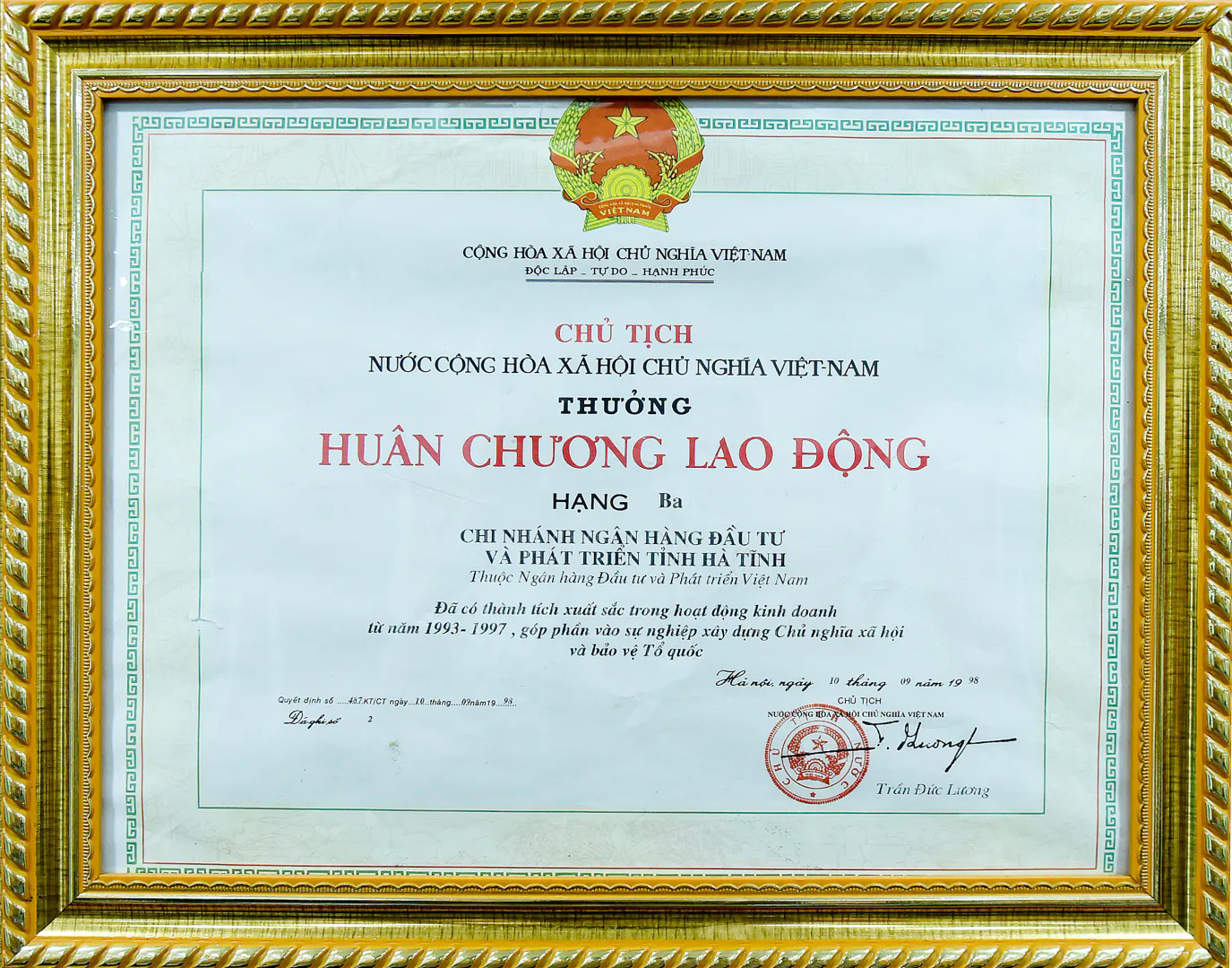 Huân chương lao động